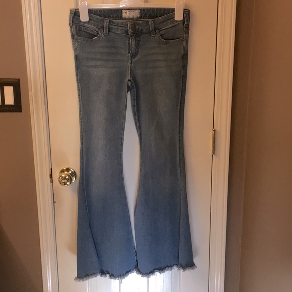 Free People Denim - Free People Super Flare Jeans 29S